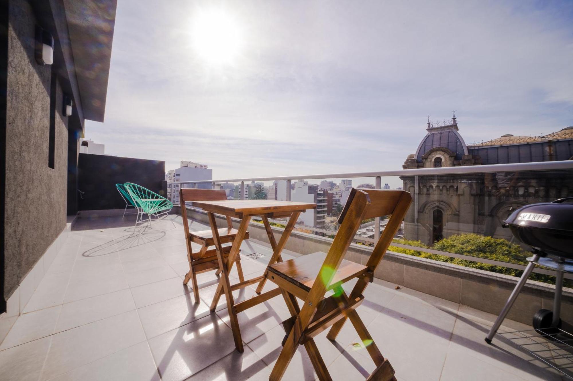 Elegante Y Moderno Departamento Con Terraza Apartamento Buenos Aires